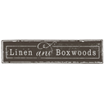 Linen and Boxwoods