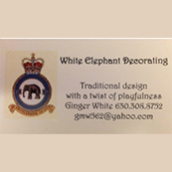 White Elephant Decorating