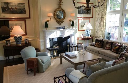 Residence Georgian Revival Interior Design – Design Corner | Design ...