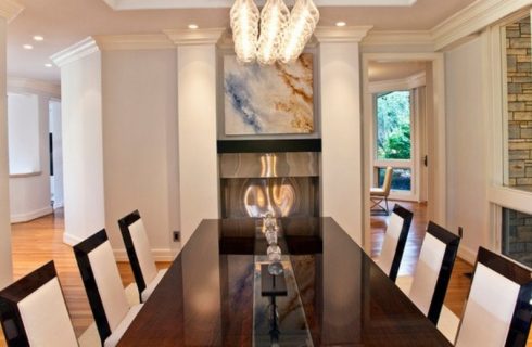 Modern White Library