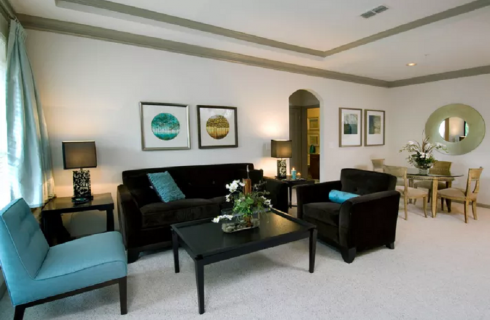 Residence Living Rooms Interior Design – Design Corner | Design ...