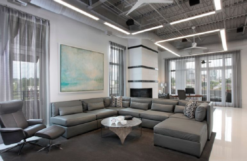 Downtown Columbia Modern Penthouse Interior Design – Design Corner ...