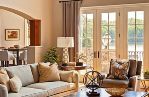 Doyle Residence Family Room Interior Design