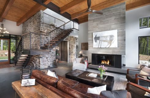 Residence Watkins Living Room Interior Design – Design Corner | Design ...